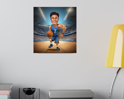 Personalised Thunders Caricature