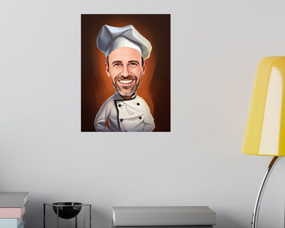 Personalised Chef Caricature
