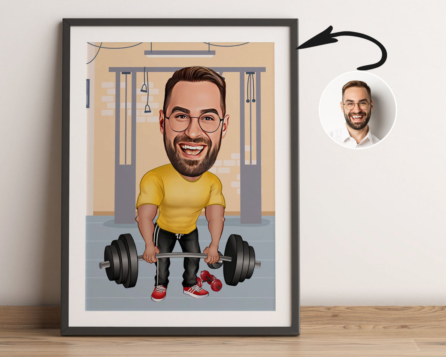 Personalised Fitness Caricature
