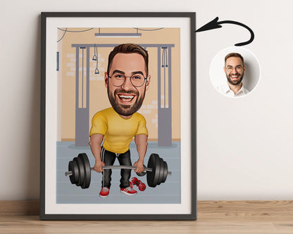 Personalised Fitness Caricature