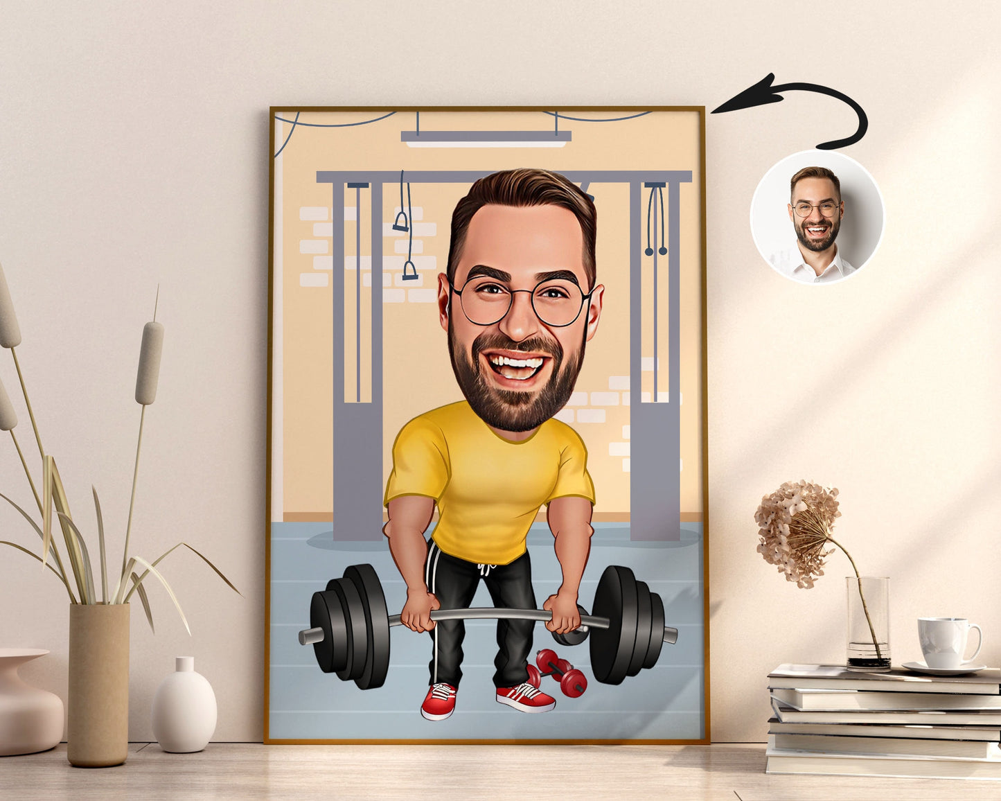 Personalised Fitness Caricature