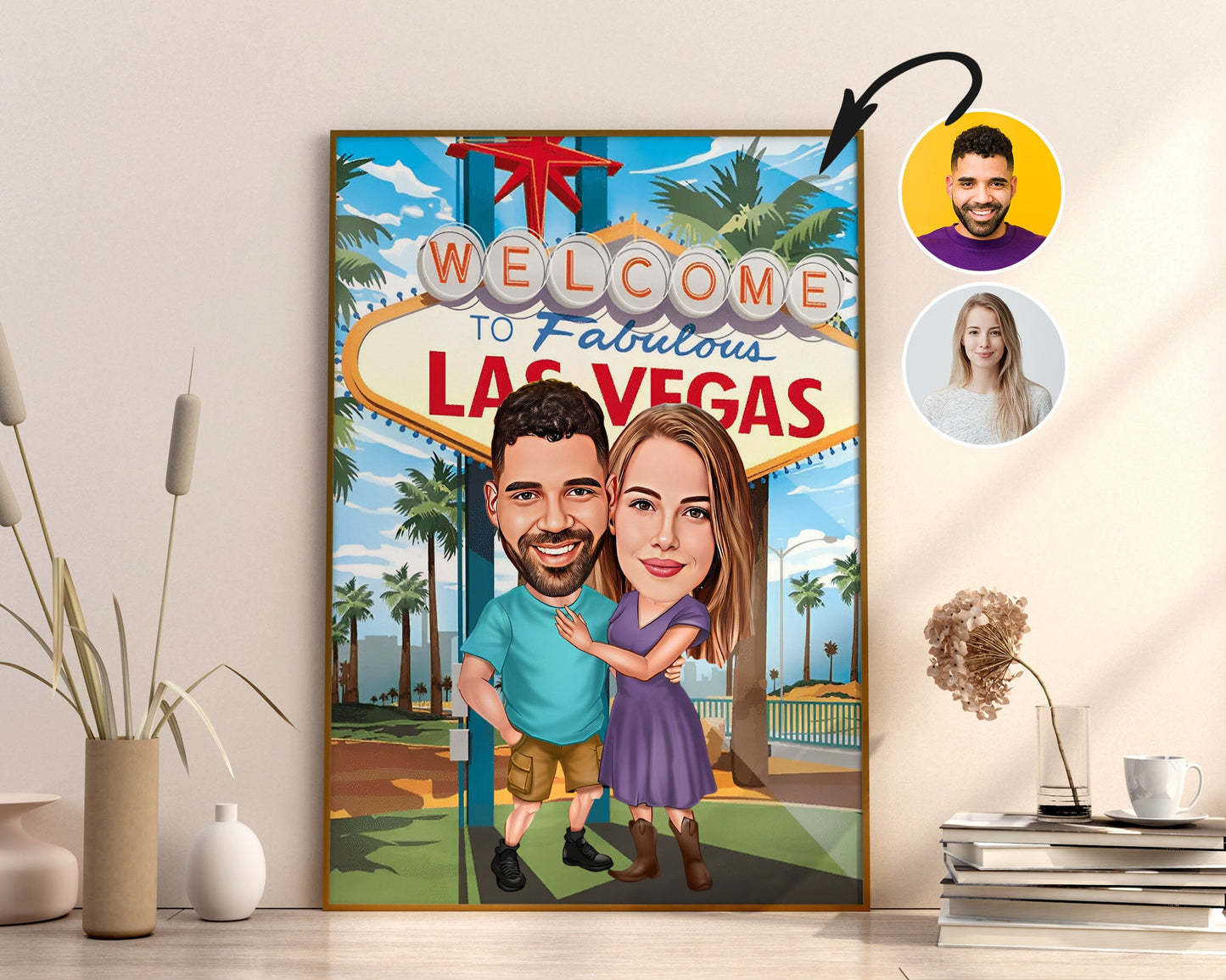 Personalised Family Caricature
