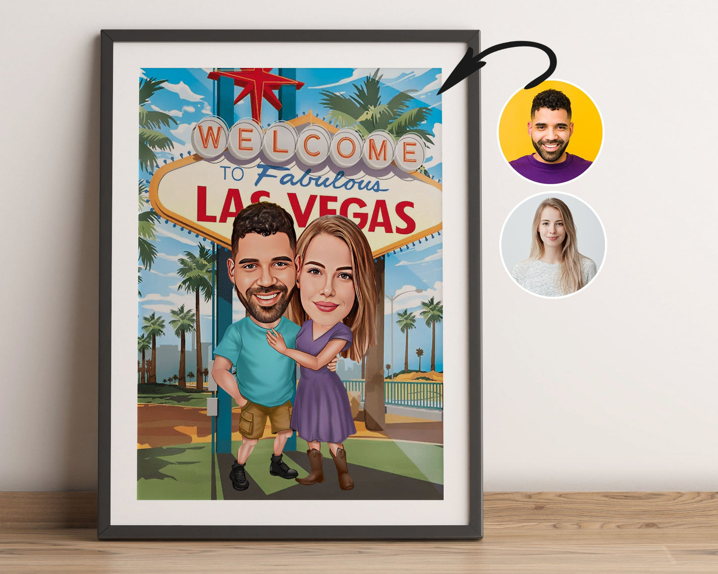 Personalised Family Caricature