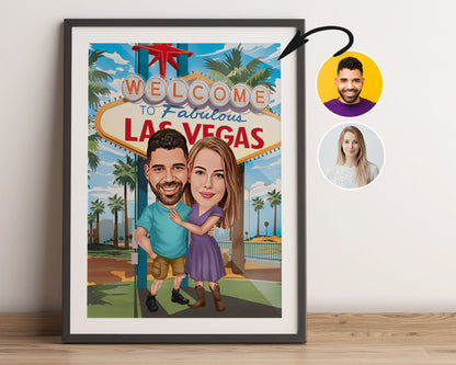 Personalised Family Caricature