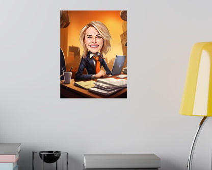 Personalised Coworker Caricature