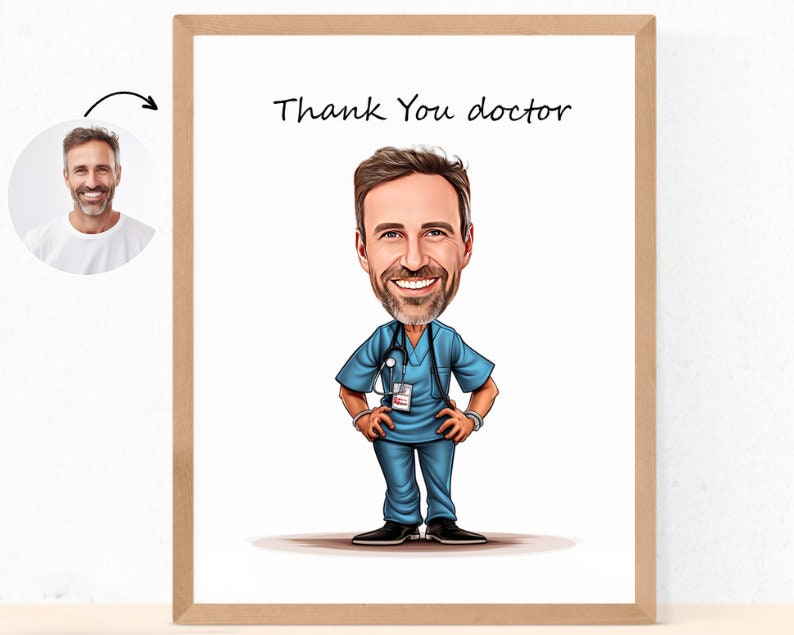 Personalised Doctor Caricature