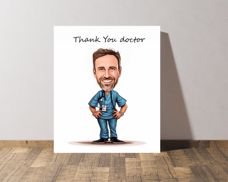 Personalised Doctor Caricature