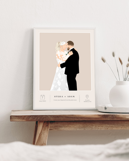 Personalised Couple Poster