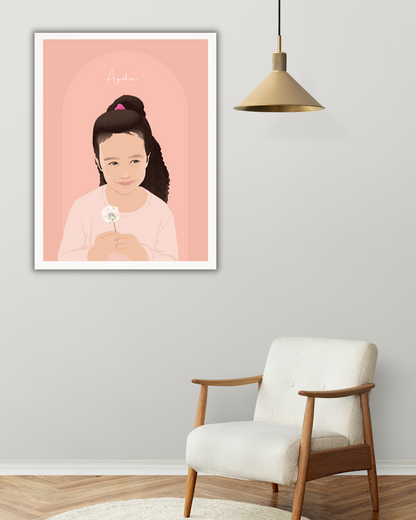 Detailed Child Portrait