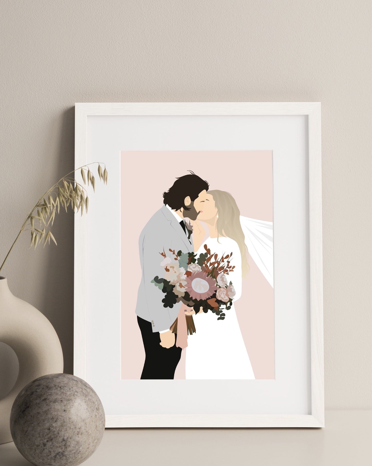 Custom Bridal Illustration