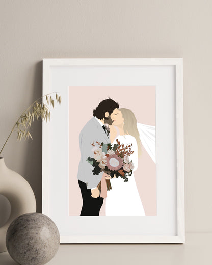 Custom Bridal Illustration