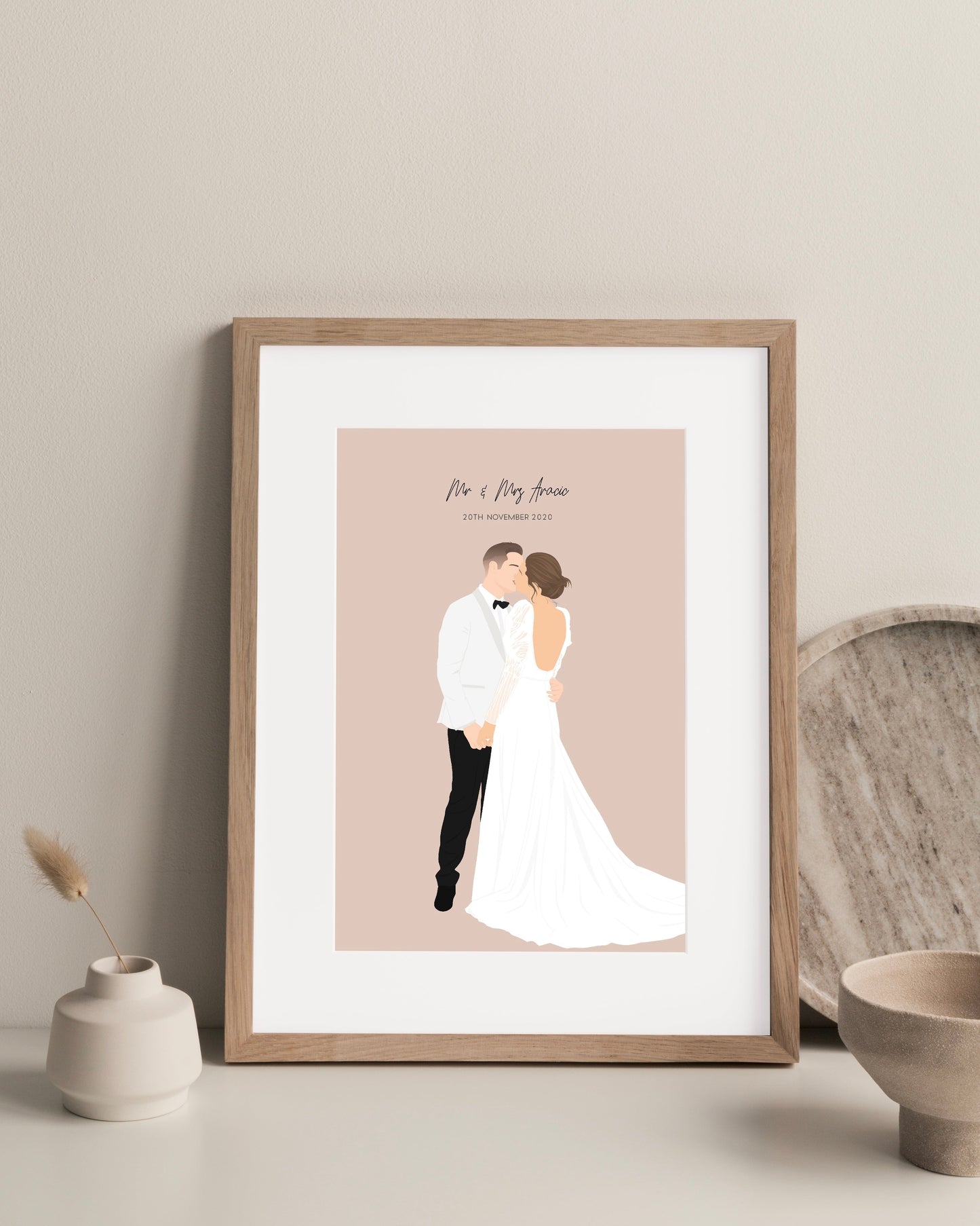 Custom Bridal Illustration