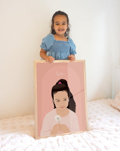 Detailed Child Portrait