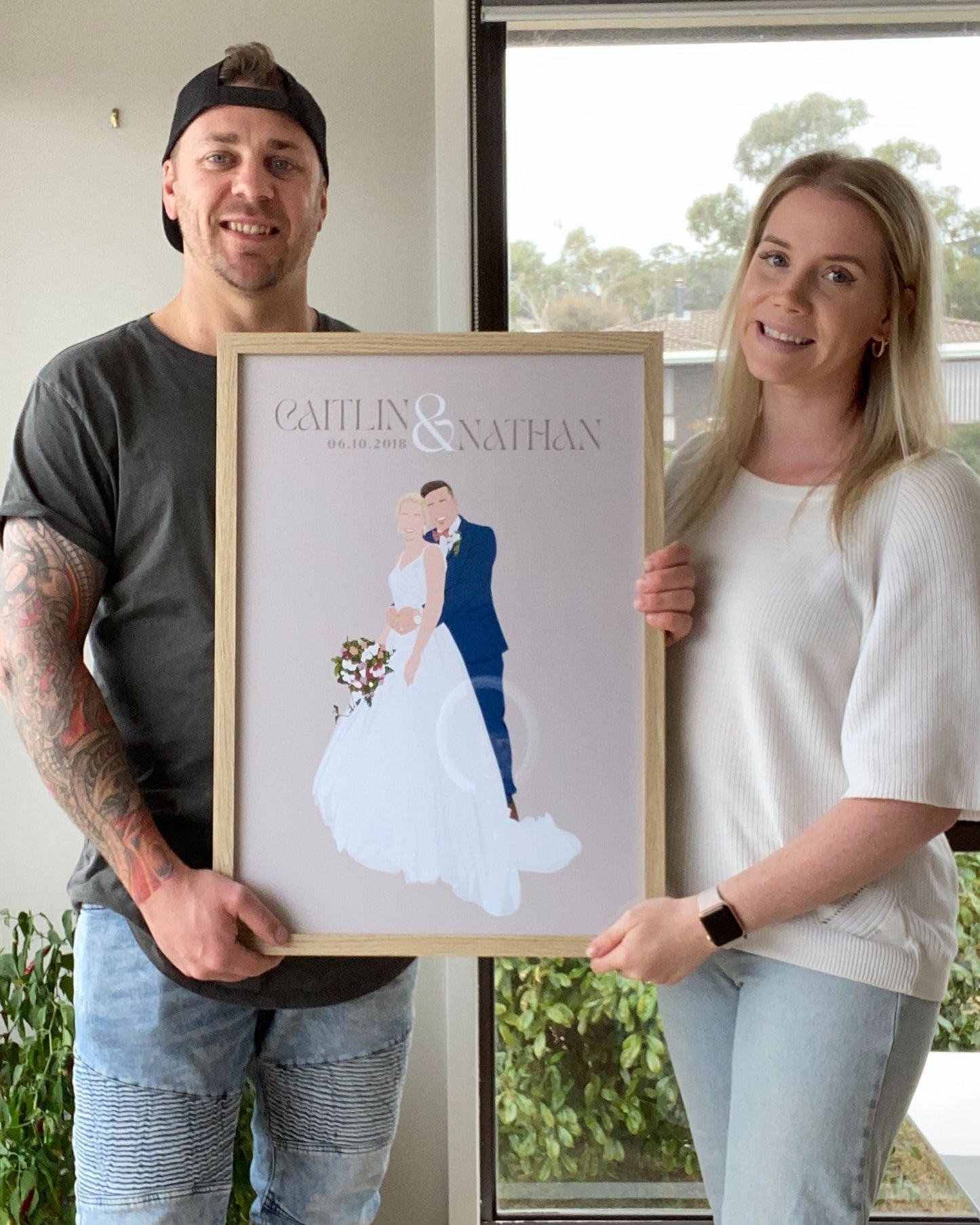 Custom Bridal Illustration