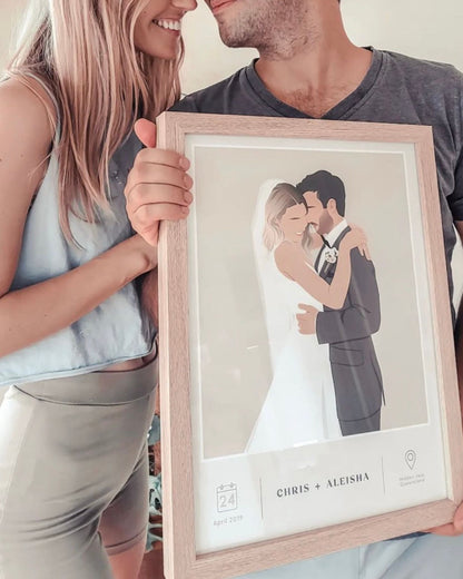 Personalised Couple Poster